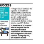 स्टेंटिंग प्रक्रियेनंतर लष्करी डॉक्टरांनी 4 जणांना दुर्मिळ हृदयाच्या संसर्गापासून वाचवले